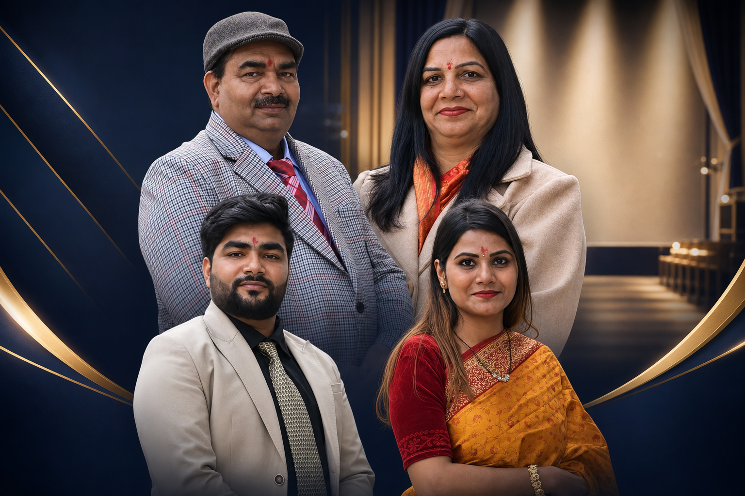 Leadership portraits for the Mother's Day Celebration